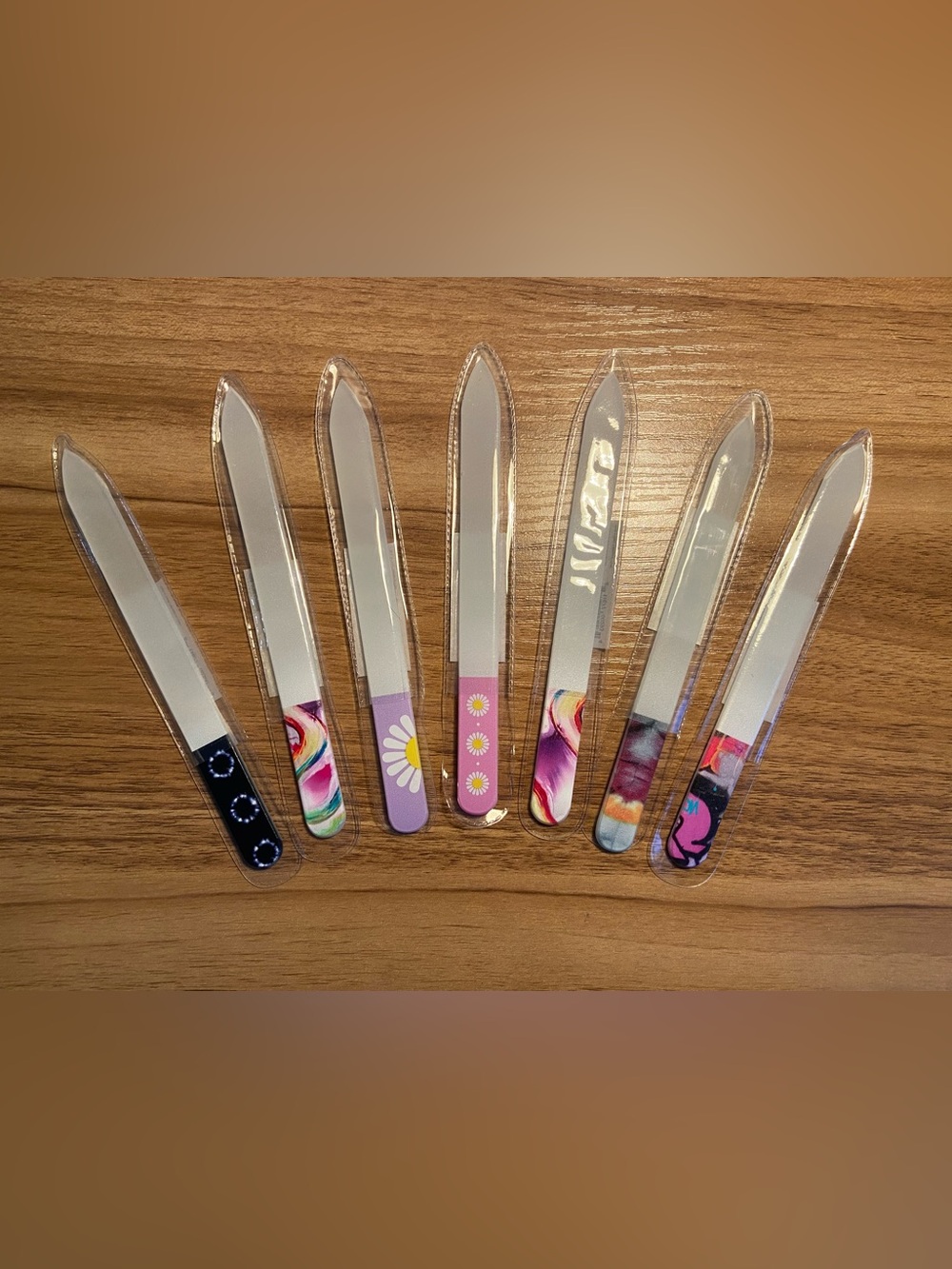 *FREE w/ purchase* Star + Rose Glass Nail File